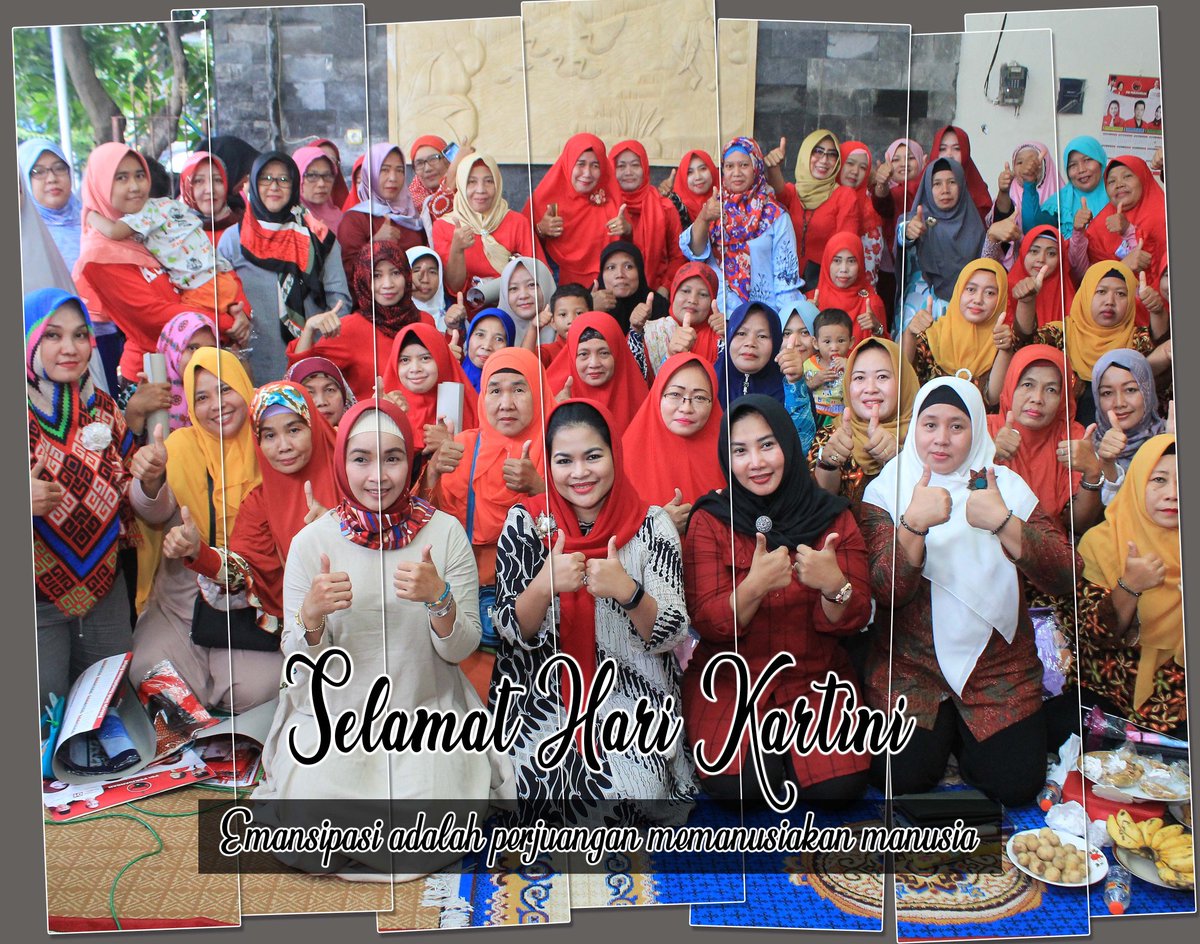 Perjuangan emansipasi adalah perjuangan yang menolak diskriminasi manusia atas manusia lainnya. Selamat hari Kartini.
#selamatharikartini
#merajutbenangkebangsaan
#mbakputi