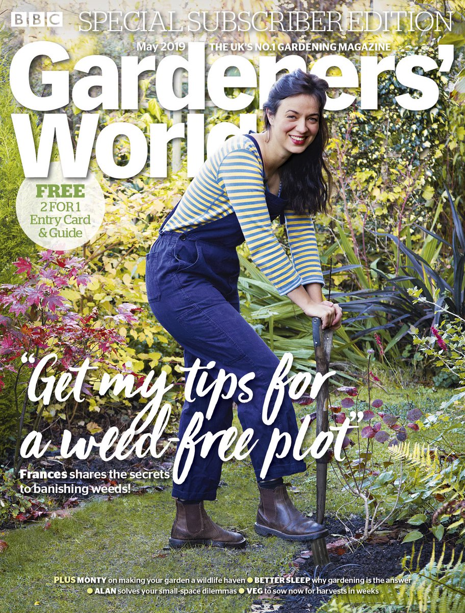 Thank you @lucyhall_GW @GWmag for the May subscriber front cover special along with @frostatwork @CarolKlein #FrancesTophill 💚