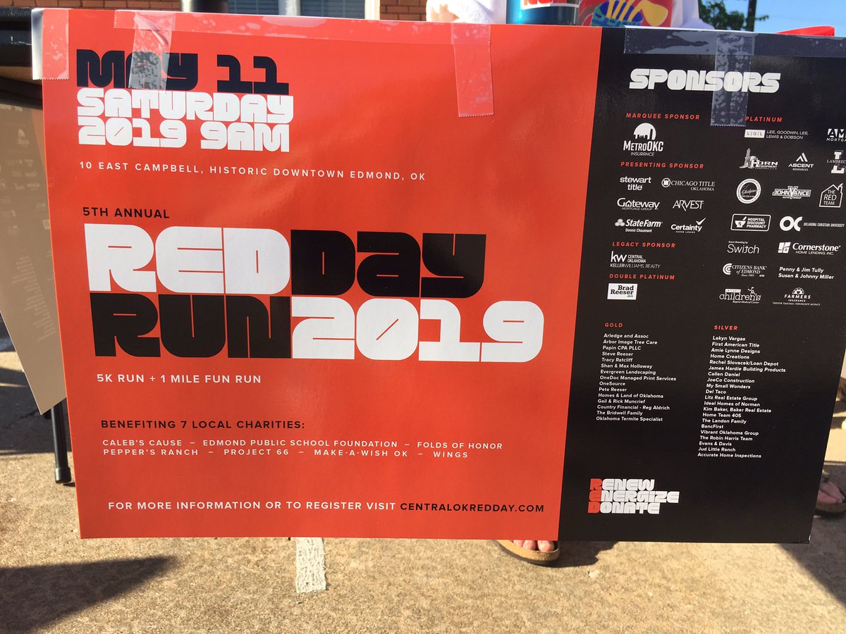 heardonhurd's tweet image. Stop by @kwri table to sign up for the 5th Annual RED Day Run in May 11! centralokredday.com #jointhehurd