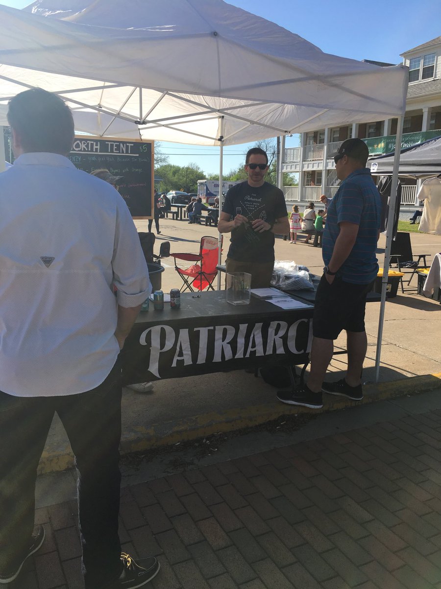 Thirsty? Stop for #local craft beer brought to you by <a href="/PatriarchEdmond/">The Patriarch</a>! #jointhehurd #cheers