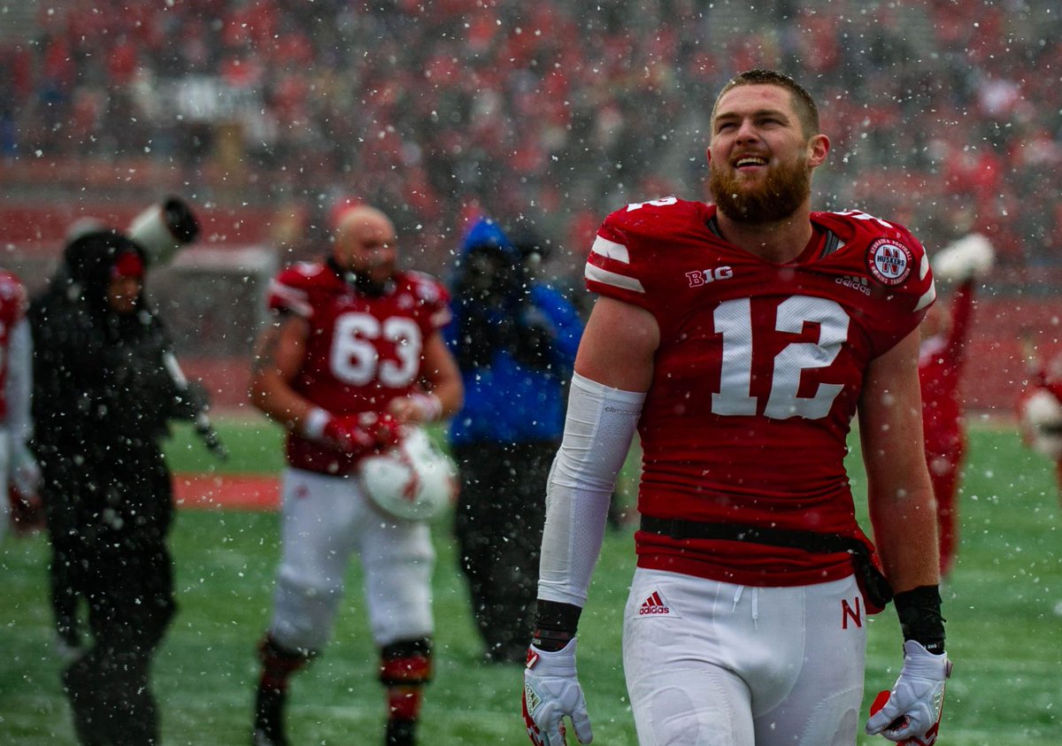huskerextra's tweet photo. From @HuskerExtraSip: #Huskers outside linebacker Luke Gifford, Nebraska's most disruptive defender in 2018, firmly believes he’ll be in an NFL team’s rookie mini-camp early next month. He seemingly feels at peace as this week's NFL Draft nears. https://t.co/Lv3VSYfkMi https://t.co/7bQE94mNpL