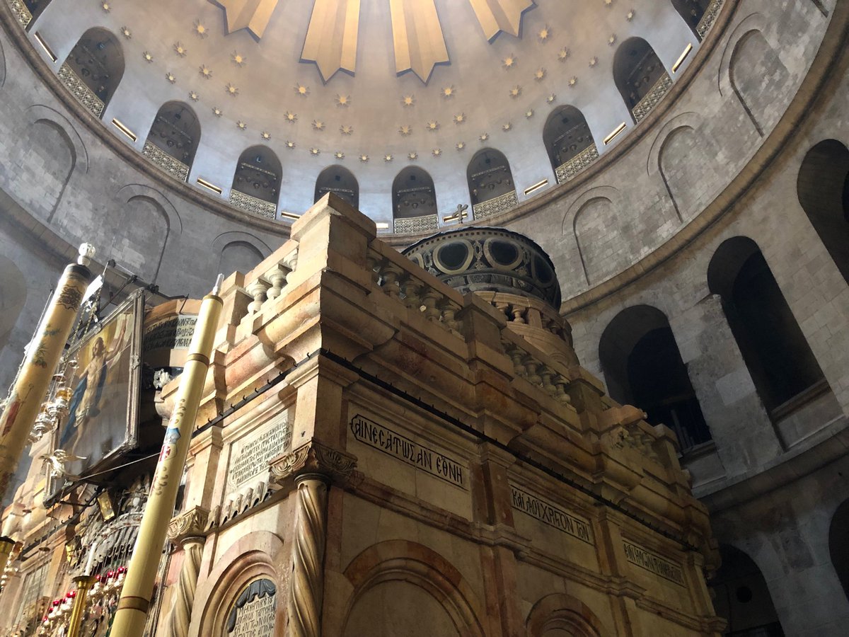 A few weeks ago, I visited the Holy Sepulcher. On this Holy Saturday as I reflect on that experience, I’m profoundly grateful for the people of the ⁦<a href="/ELCJHL/">ELCJHL</a>⁩ and the amazing work and witness of the church in the Holy Land.