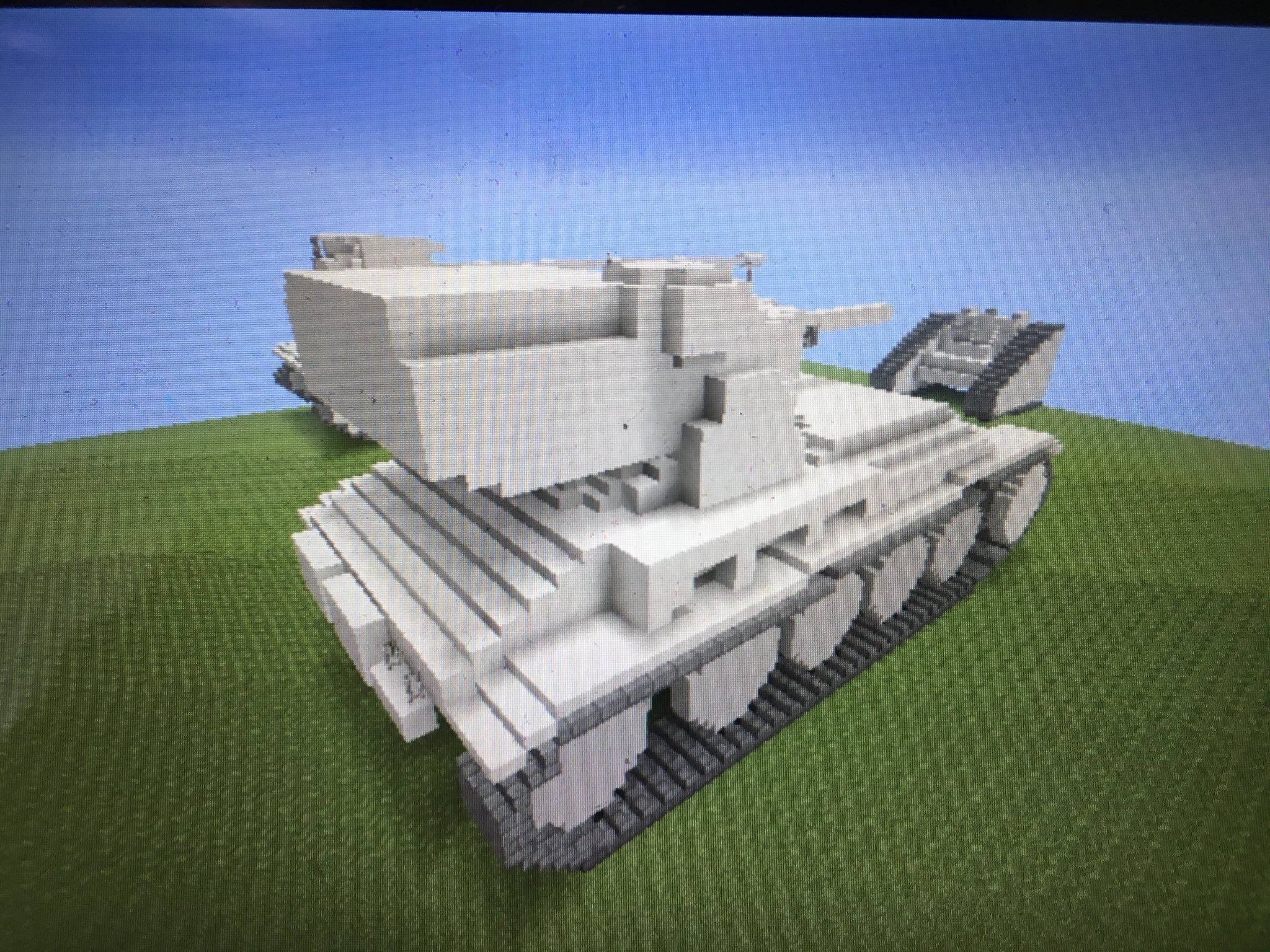 古狐 テト マイクラ 戦車 Amx12t 設計図自体は完成して居たけど量産には至らなかった子 しかしこれで得られた知識が後のamx13製造に繋がったらしい うる覚え T Co Mdmgehwhmi Twitter