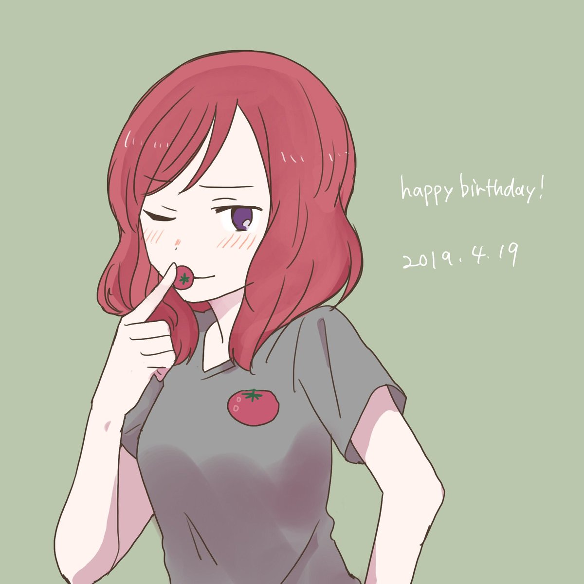 🍅西木野真姫生誕祭2019🍅
遅刻してごめんね、、、、詫びトマト、、、🍅