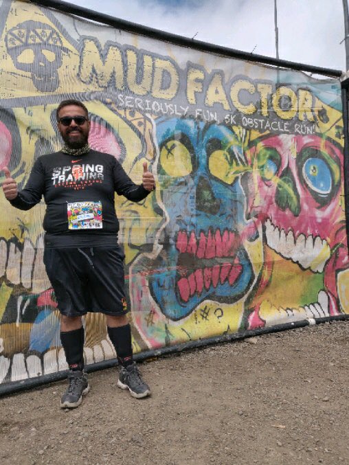 raudelwilson's tweet photo. Had such a fun time at @MudFactor in Livermore today. Loved every minute of it #MudFactor https://t.co/PyiVBJ9WLF