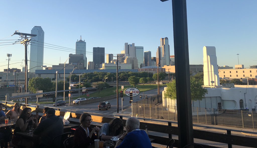 EarthxFilm's tweet photo. Taking in the view before #SharkExtinction tonight at @AlamoDFW! #EarthxFilm2019 https://t.co/hfJs6wGODO