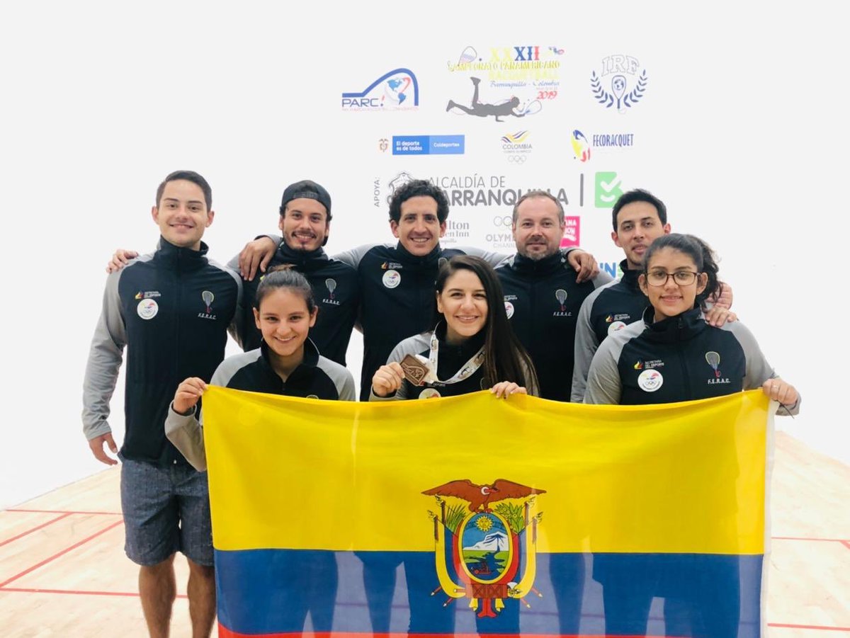 Racquetball ecuatoriano alcanza cuatro cupos para Lima 2019 ...