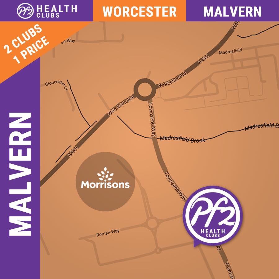 Join PF2 today and choose your club! 

In Club Easter Sunday offer available for today only including:
FREE USAGE 
NO CONTRACTS 
ONE MONTH UP FRONT

OPEN 8am-2pm

#2clubs1price #pf2family #startyourfitnessjourney #Malvern #Worcester #WorcestershireHour