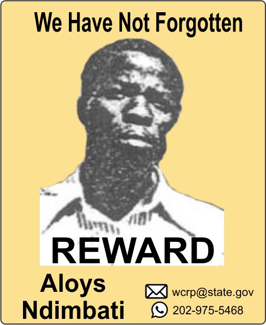 Contact us - 100% confidentiality. Get paid for information. Up to $5 million reward. wcrp@state.gov, WhatsApp +1 202 975 5468 #rewardforinformation #reward #1994genocide #Rwanda