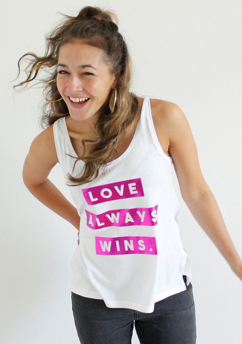 LOVE ALWAYS WINS. Spread the message with this slogan vest. Made from #organiccotton our vests are created in a factory powered by #renewableenergy. SHOP NOW: https://buff.ly/2kb4wfH
#ethicalfashion #lovewins #ecofashion #sustainablefashion #environment #eco #organic