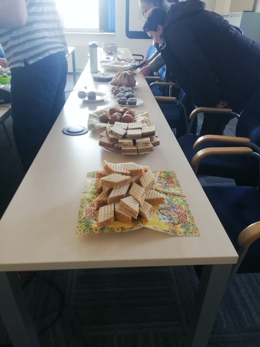 jyochamoli's tweet photo. Glimpse of Easter celebrations across Genpact offices in Europe #Easterbazaar #bakesale #bookfair #Genpact #TransformationForGood #lublin #wormer #poland #Easter https://t.co/Eg4eaIRvLV