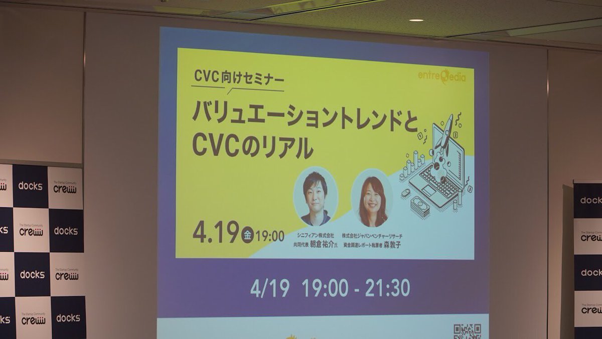 jvr_entrepedia's tweet photo. 【creww × entrepediaイベントレポート 4/19】
無事大好評終了いたしました☺️
お越しいただいた皆さま、ありがとう��ざいました！！✨
会場には必死にメモをとる方や、イベント後の懇親会では登壇者の皆様へ名刺交換の長蛇の列が、、！！
#creww #entrepedia #資金調達レポート #スタートアップ https://t.co/5FrZNzGxVR