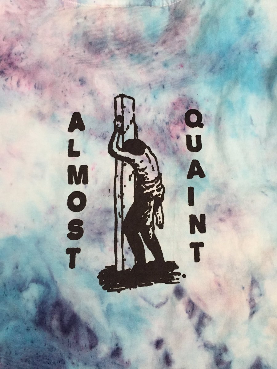almostquaint's tweet photo. Self print and hand made tie dye. Exclusively different pattern on each tshirt. 

https://t.co/j9XyY0JR1i to purchase. https://t.co/US1hbk9IkU
