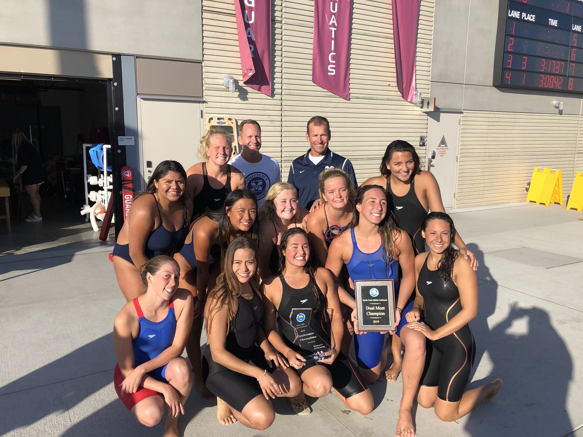 SDMesaAquatics's tweet photo. .@sdmesacollege Mesa Women Swimmimg &amp; Diving win 3rd consecutive PCAC Championship. @sdmesaathletics @DrRyanShumaker @SDMesaPrez #Champions https://t.co/edOG9inaAN