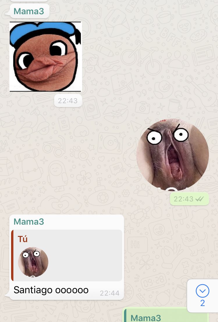 SantiFaraci's tweet image. Mamá mandando conchas a la familia