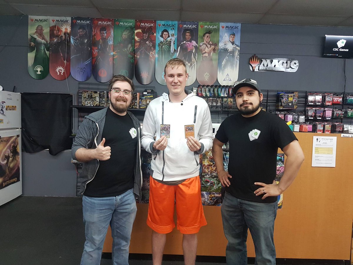games_cdc's tweet photo. Congratulations to Zachary for getting first place in our Unbroken Bonds Prerelease! 

Shout out to everyone who made it, especially those from out of town! Keep being awesome and we hope to see every single one of y'all back here for our weekly tournaments!!! https://t.co/J5kFL2iUqp
