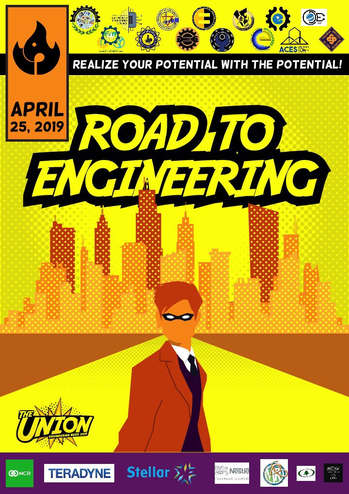 usc_cec's tweet photo. He has the power of pyro kinesis, a power of destruction that needs to be lead and guided to greatness.
Join The Potential’s journey as he unravels his true capabilities in this years’ Road to Engineering.
#ThePotential
#RoadtoEngineering
#TheUnion
#EngineeringWeek2019 https://t.co/ecV8DcnJpO