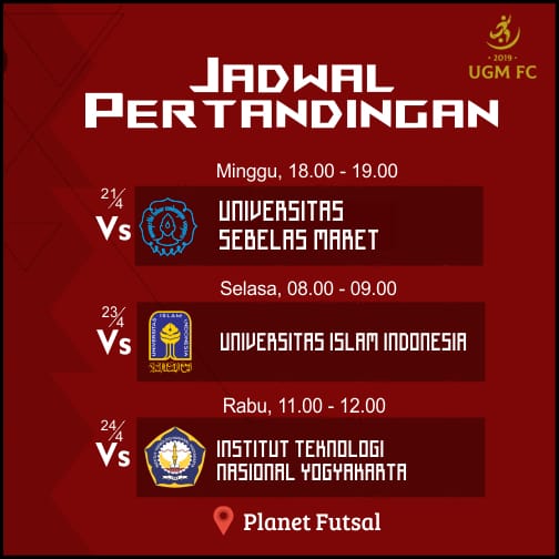 MATCHDAY ! AMIKOM BISA !