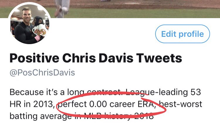 PosChrisDavis's tweet photo. Now I have to change my Twitter bio. Brandon Hyde is a terrorist https://t.co/VO131XzOyJ
