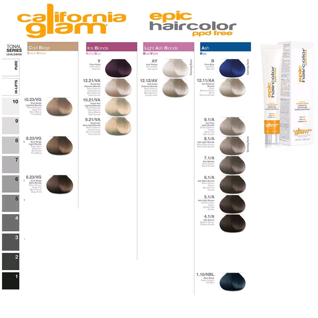CalGlam's tweet image. California Glam Epic PPD Free Permanent Hair Color 
#californiaglam #caliglam #caliglamepichaircolor