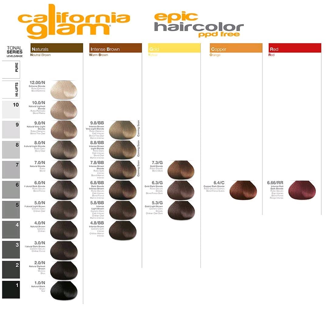 CalGlam's tweet image. California Glam Epic PPD Free Permanent Hair Color 
#californiaglam #caliglam #caliglamepichaircolor