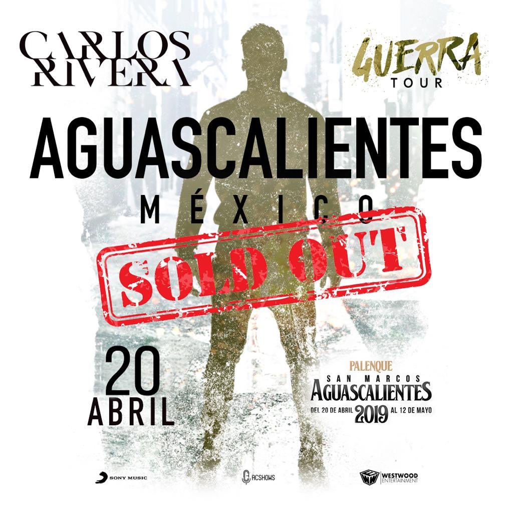 _CarlosRivera's tweet image. Así retomamos nuestro #GuerraTour por México. Viva AguascalientesN! 1 de 2... Gracias!!! Vamos a echarnos un palencazo esta noche.