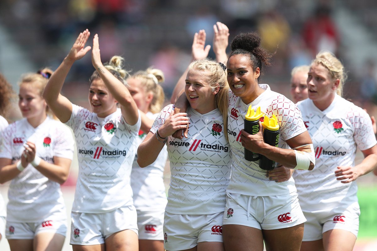 EnglandRugby's tweet photo. Happy Easter 🐣

🙌 England women sevens are through to the #Kitakyushu7s final.

Read more: https://t.co/z2RZPhoCfQ https://t.co/3HwzeHeJEW