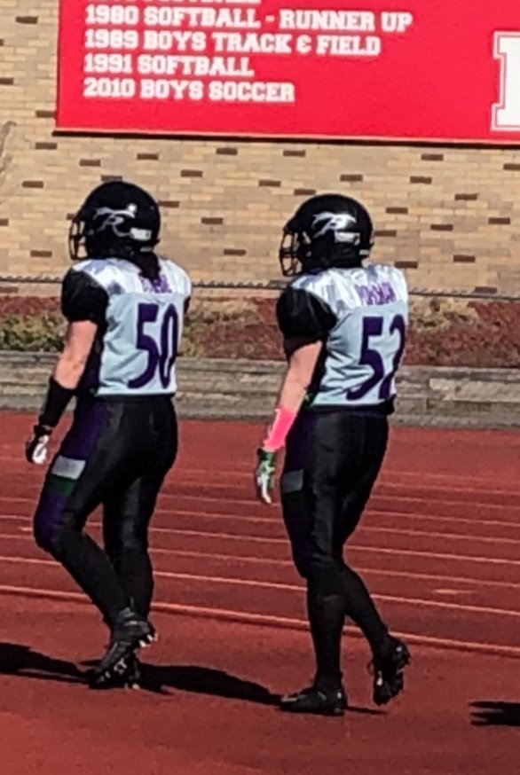 Liv3Laugh's tweet photo. 1st game of the season. Got the "W", 28-6. #womenstacklefootball #ToledoReign https://t.co/e9mGBUIGsb