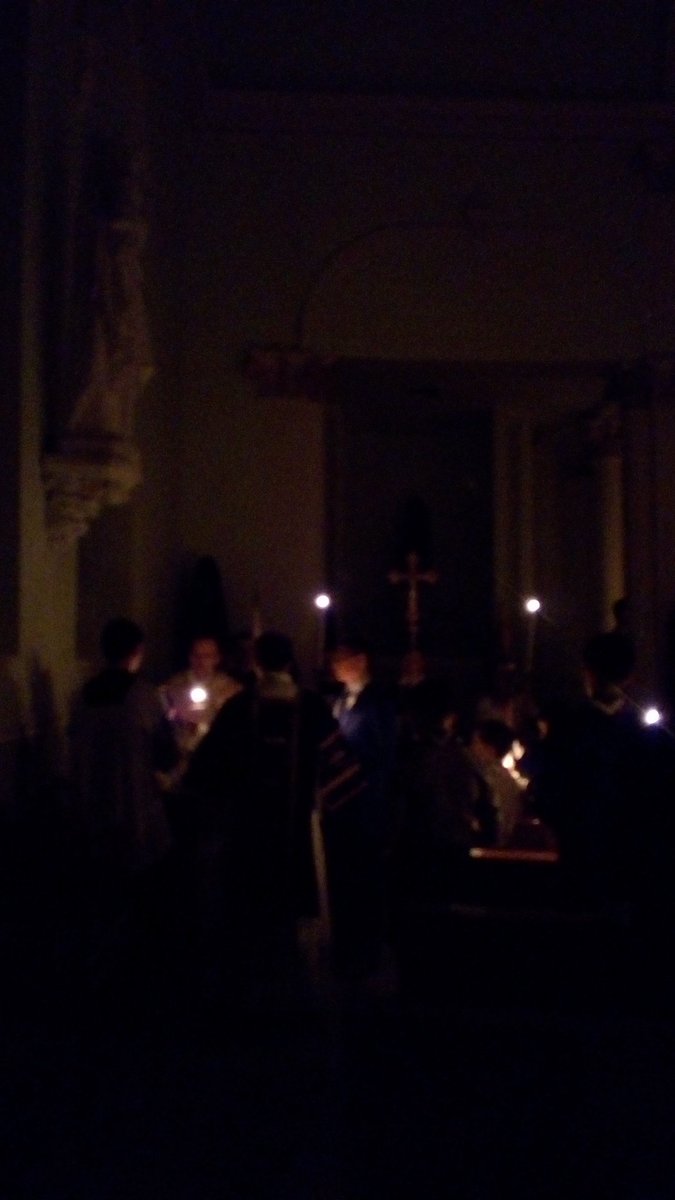   #Baptism by candlelight  #EasterVigil
