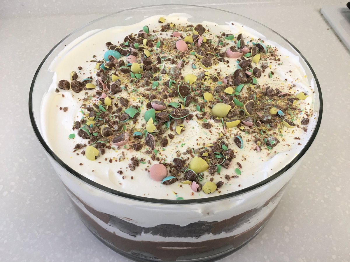 brandyraerae's tweet photo. Loving the Easter wkend and all of its chapters so far...     #MiniEggs #CadburyMiniEggs #Easter #HomemadeBaking #ClassicBaking #BakingAllDayWithHairInRollers  #Chocolate #Bundt https://t.co/IvKto2HAdL