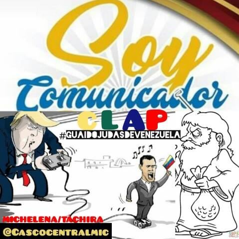 Cascocentralmic's tweet photo. Se repite la Historia
Judas traicionó a Cristo por 30 Monedas de Plata, #JudasGuaidó vende a Venezuela por unos Cuantos Millones de $ #GuaidóJudasDeVenezuela 
@NicolasMaduro
@LaZurdaDeChavez 
@LaHojillaenTV 
@NicolasMaduro
@FreddyBerna
@YepfriArguello
@Oficial_C_Clap
@ClapOficia https://t.co/ciIZUF3l7u