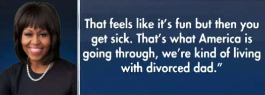 Whats worse than a #DivorcedDad? An ugly tranny.
<a href="/MichelleObama/">Michelle Obama</a> #MichelleObama #TrannyObama