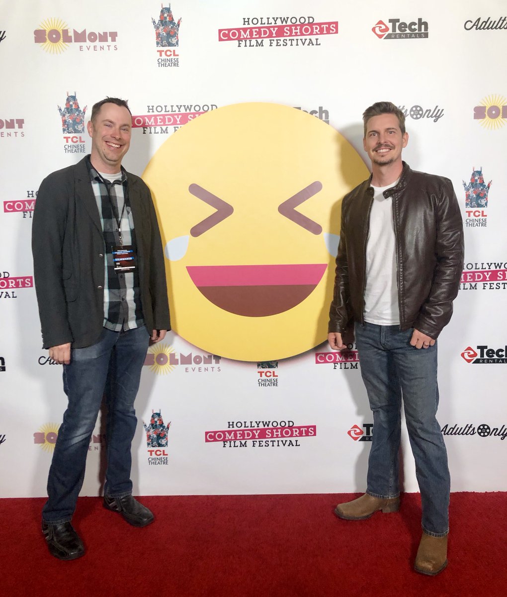 HwdComedySF's tweet photo. Bringing the funny to the carpet at #HCSFF19 https://t.co/b3VjBaP5xF