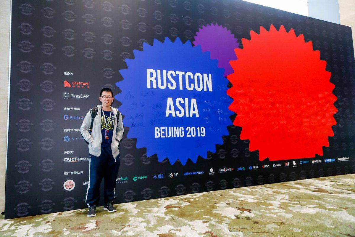 RustConAsia's tweet image. All for RustCon Asia talks! Thanks to all the rustaceans ❤️ #RustConAsia