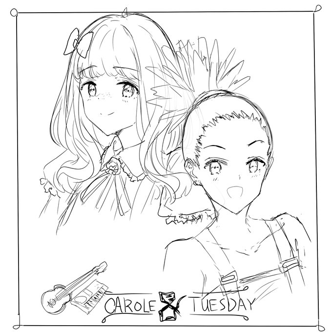 watch Carole &amp; Tuesday thank.
#CaroleAndTuesday 
#キャロルアンドチューズデイ 
#キャロル 
#チューズデイ
#anime 