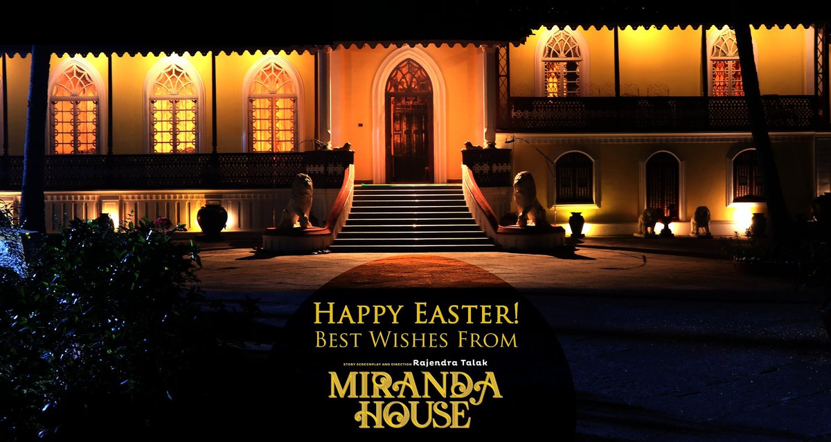 MirandaHouseMov's tweet photo. From our home to yours, wishing you a peaceful and happy Easter 2019,
From team #MirandaHouse : #RajendraTalak @PallaviSubhash @SAINKEETKAMAT &amp; @milind07122568 

#HappyEaster #EasterSunday  #MirandaHouseMovie #Konkankfilm #marathimovie #goa https://t.co/3sm5wkZ6gu