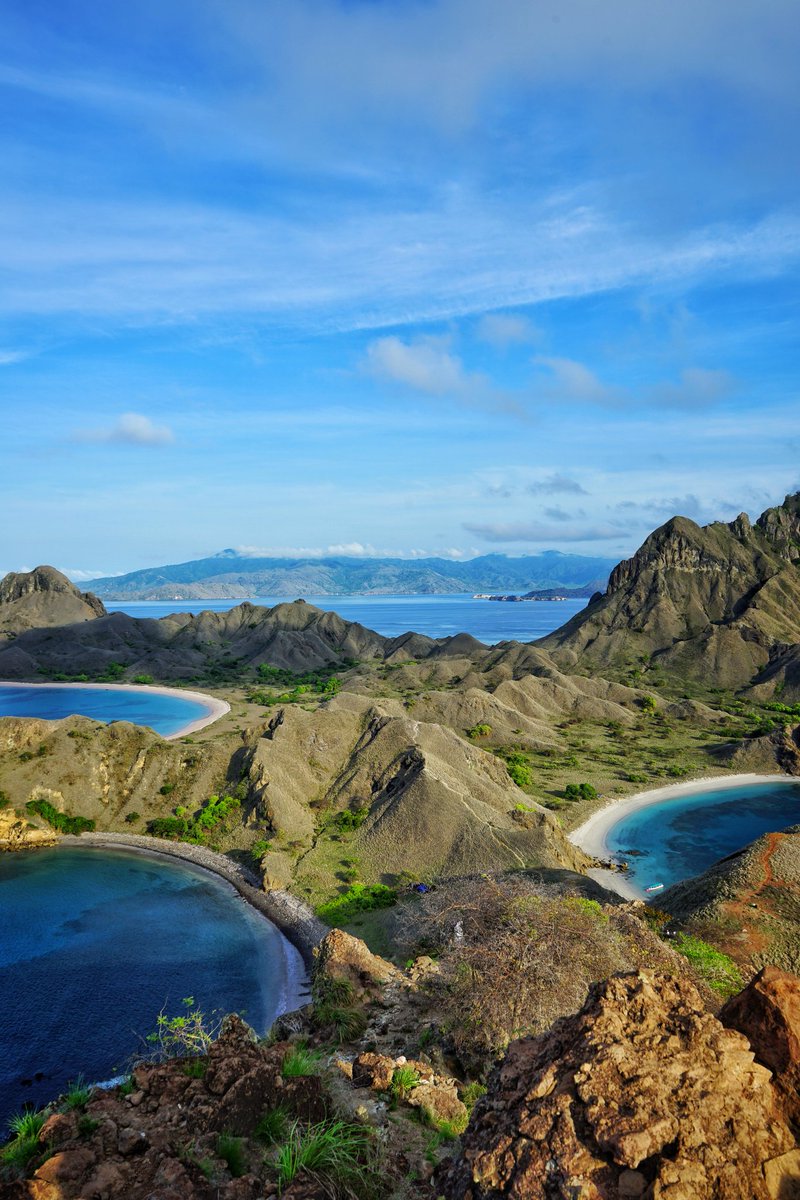 Cuaca panas, tapi mata sejuk.
📍Pulau Padar.

Open trip sailing Komodo 3D/2N meeting point Labuan Bajo. Harga mulai IDR 2.500.000/- berangkat setiap weekend. Info lengkap: WA 082217124441
#opentripkomodo #komodo #labuanbajo
📷 <a href="/gilangtamma/">Gilang Tamma</a>
