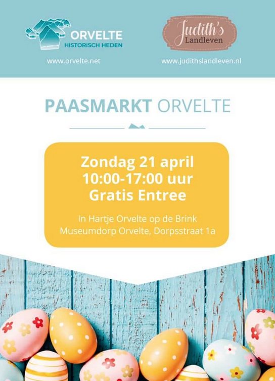 butiknord's tweet photo. Na de topdrukte van gisteren adviseert de @visitkeukenhof om vandaag bijv. de gezellige Paasmarkt in het pittoreske Drentse museumdorp Orvelte te bezoeken! Van 10.00 tot 17.00 op de Brink, gratis entree, parkeren € 1,-. #vandaag #paasmarkt #paasuitje #paastip #orvelte #drenthe https://t.co/BbPPfDMQ1V