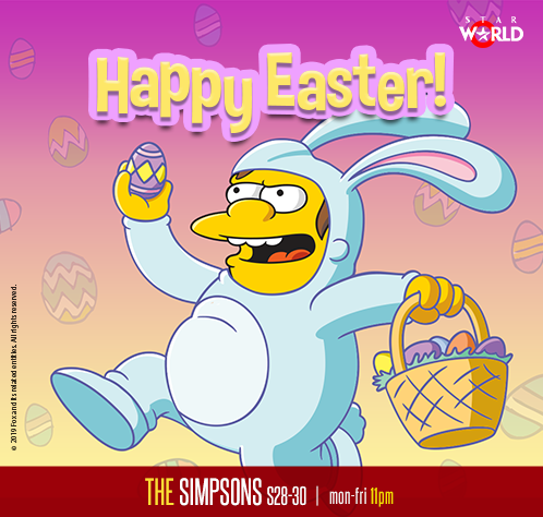StarWorldIndia's tweet photo. #TheFeelingWhen Marvel fans spot an Easter Egg that nobody else has spotted before. #TheSimpsonsOnSW #HappyEaster #EasterSunday https://t.co/NT0NcLfMHN