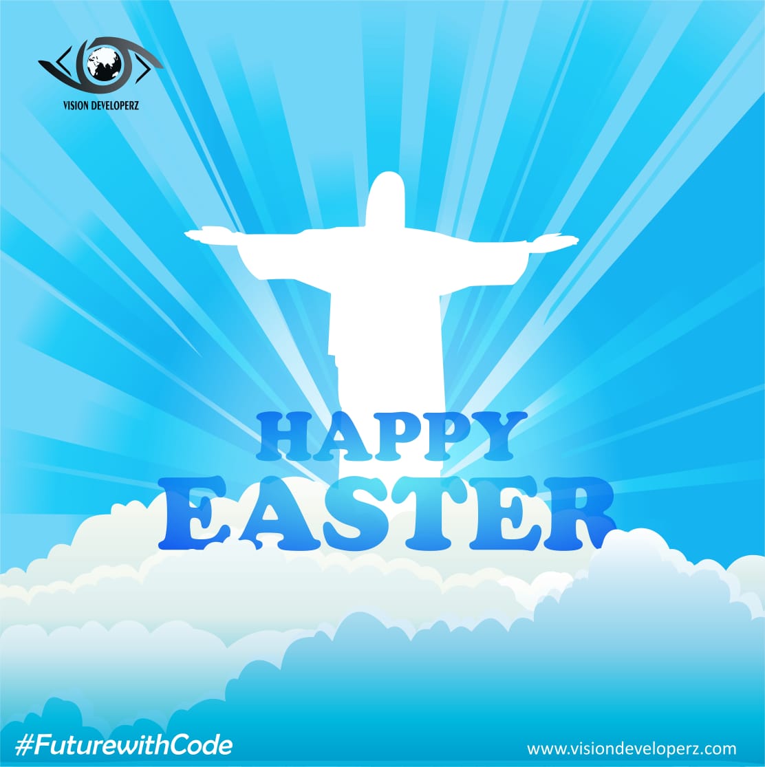 VDeveloperz's tweet photo. Wishing you a renewed faith in life to strive harder for your goals and ambitions on this Easter Sunday. Happy Easter 🐇#website #websitedevelopment  #websitedesign #branding #seo  #seooptimization #socialmediamarketing #socialmedia #festivepost  #easter #easter2019 #risenchrist https://t.co/ohQMp2EfDR