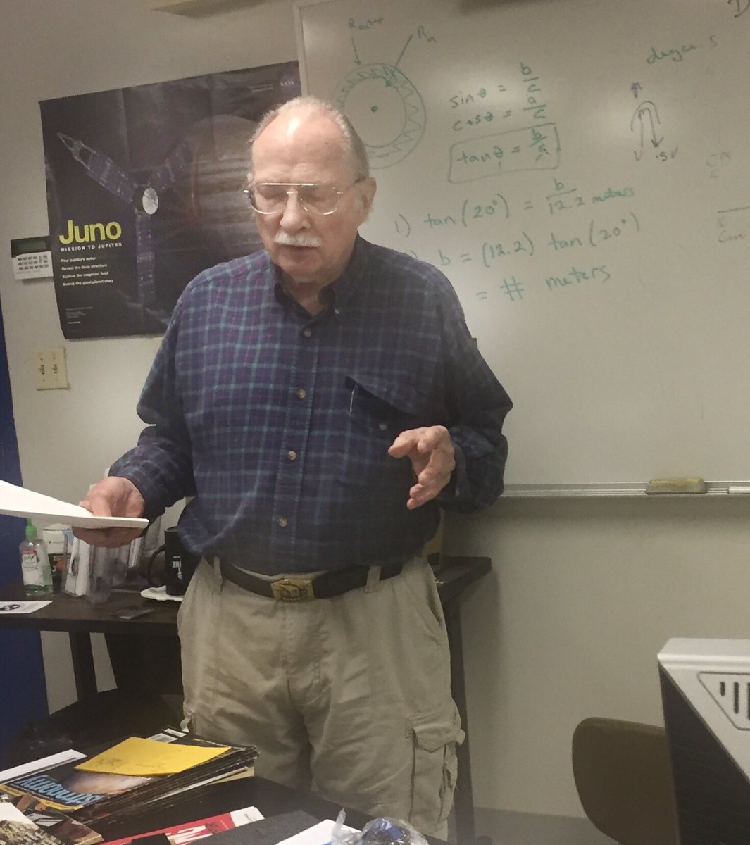 ORION Treasurer Robert Edwards is guest lecturer at TAO — topic is ‘Light’!