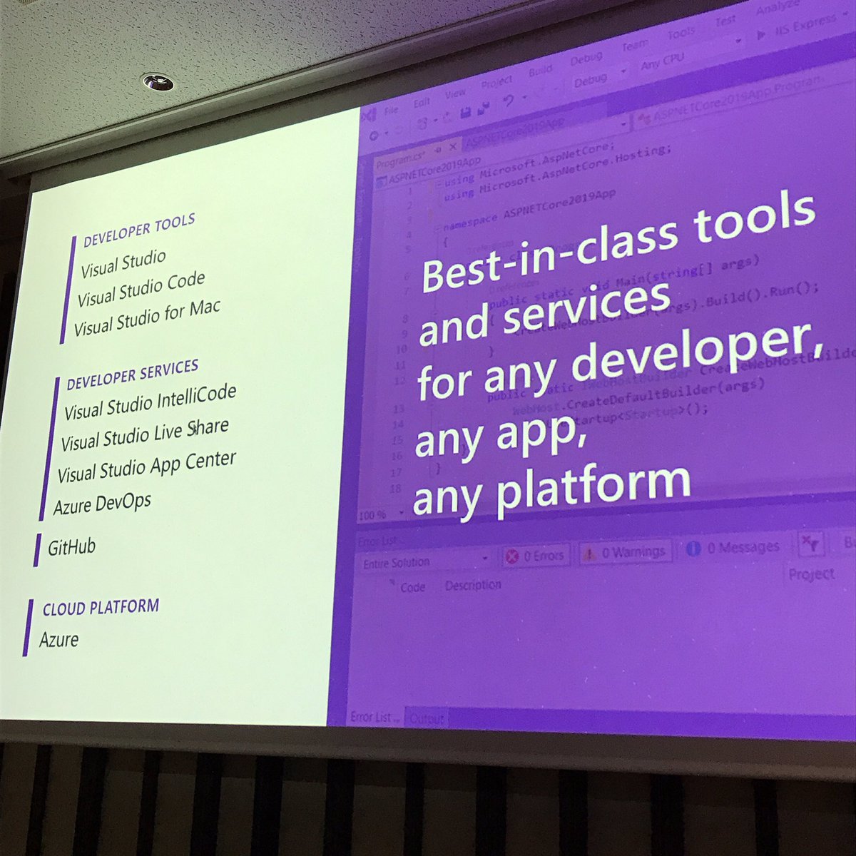 2019/04/21(日) Visual Studio 2019 Launch Event in Tokyo. #vs2019 (4ページ目 ...