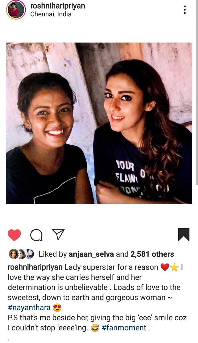 Actress Roshini of  #Bharathikannamma fame about our  #LadySuperstar  #Nayanthara  #CelebsAboutLadysuperstar  #RoshniHaripriyan