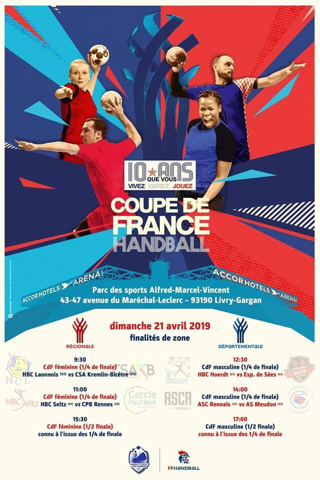 #FinalitésCDF - Jour de matchs pour notre première féminine à Livry-Gargan en Coupe de France régionale. Allez KB 🔵⚪️