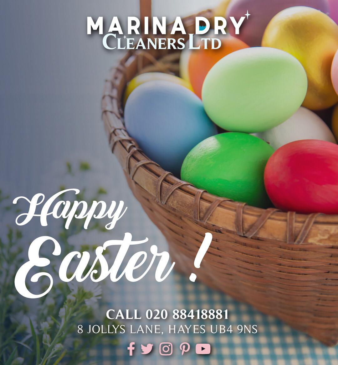 Happy Easter! 🐇🥚
Call us on 020 8841 8881.

#dry #cleaner #super #wash #clothes #drycleaning #thelaundryqueen #drycleaners #fresh #clean #cleanlaundry #dryclean #womanpreneur #laundry #UK #UnitedKingdom #HappyEaster #EasterEgg #EasterBunny