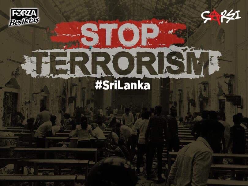 Dünyanın her neresinde olursa olsun, terörün her türlüsünü lanetliyoruz!
#SriLanka