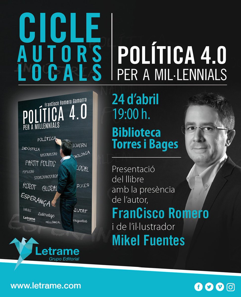 FRomeroGamarra's tweet image. Molt agraït als mitjans locals pel seu recolzament als autors i autores locals incloent ressenyes nostres llibres amb motiu de la diada de Sant Jordi @LaFuraCoop @elcargolpenedes @el3devuit @rtvvilafranca #letrame #penedes #cities