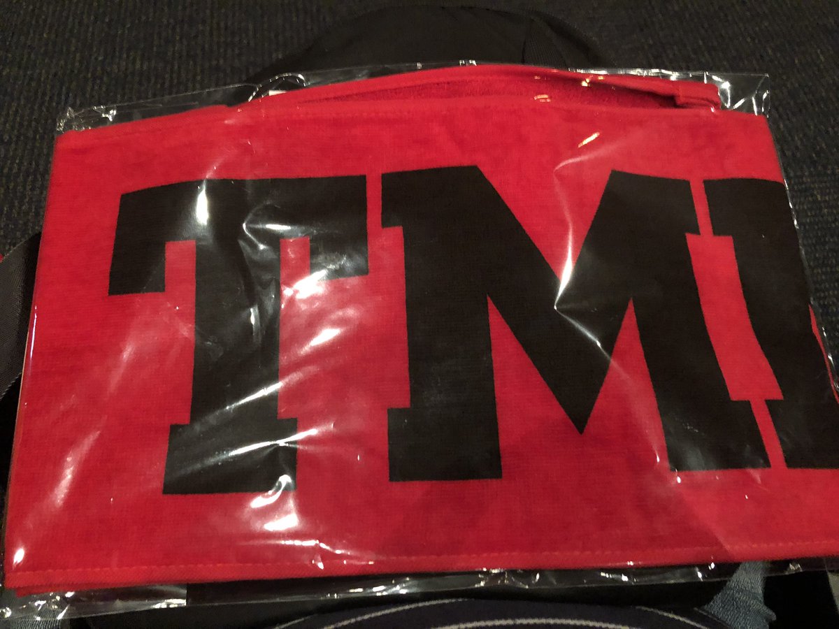 kats_t's tweet photo. 入場者にはタオルがプレゼントされます。
#TMN35th https://t.co/rYo7bwx3NW