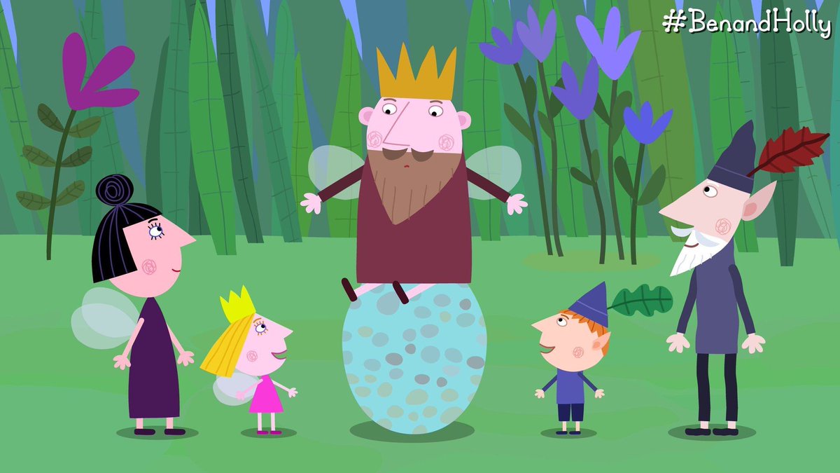 TheNannyPlum's tweet image. Happy Easter! Please watch out underfoot for Elves, Fairies and brooding monarchs whilst Egg Hunting today! 😳😜 #BenandHolly #Easter2019  #HappyEaster #EggHunt