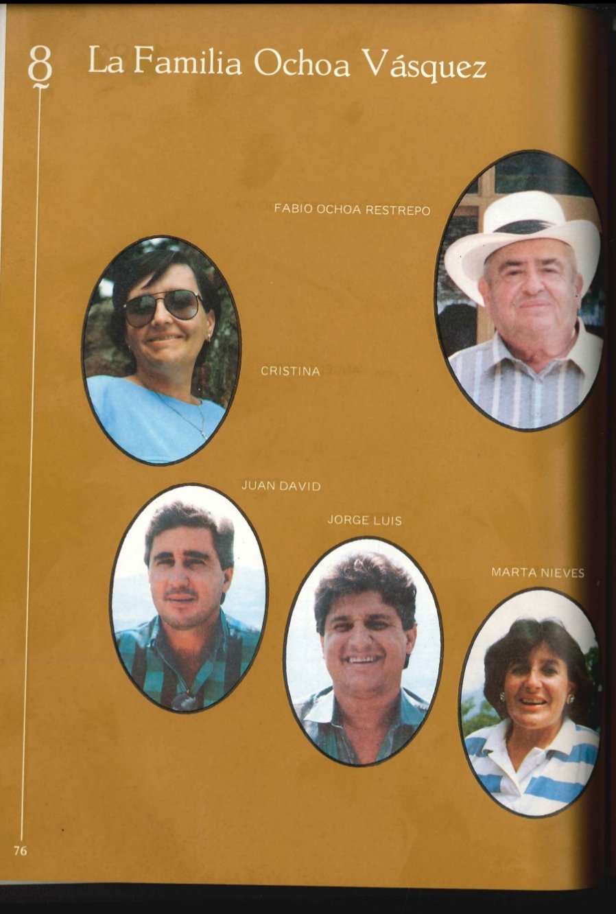 Sergio Mesa C On Twitter En El Mismo Libro Aparece El Linaje De La Familia Ochoa Vazquez Con Los Narcos Juan David Jorge Luis Y Fabio Asi Como Marta Nieves Quien Fue